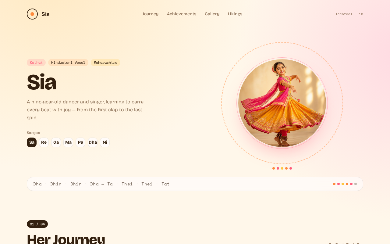 Sia website preview
